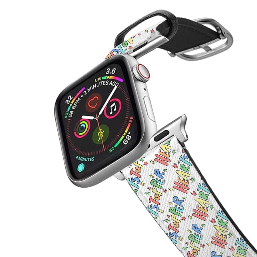 Heartstopper Pattern Apple Watch Strap