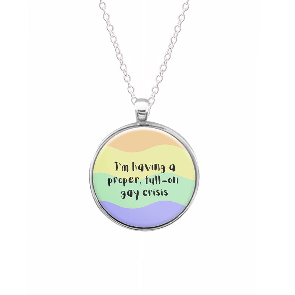 Gay Crisis - Heartstopper Necklace