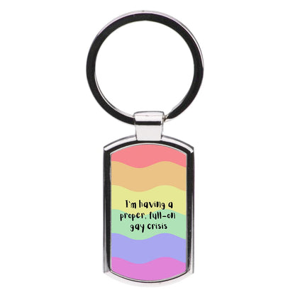 Gay Crisis - Heartstopper Luxury Keyring