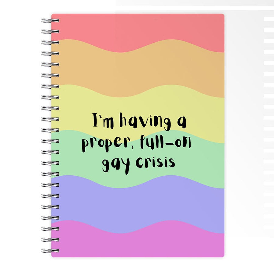 Gay Crisis - Heartstopper Notebook