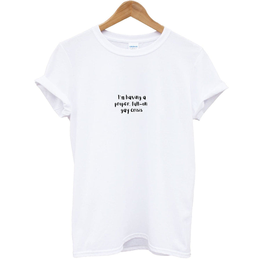 Gay Crisis - Heartstopper T-Shirt