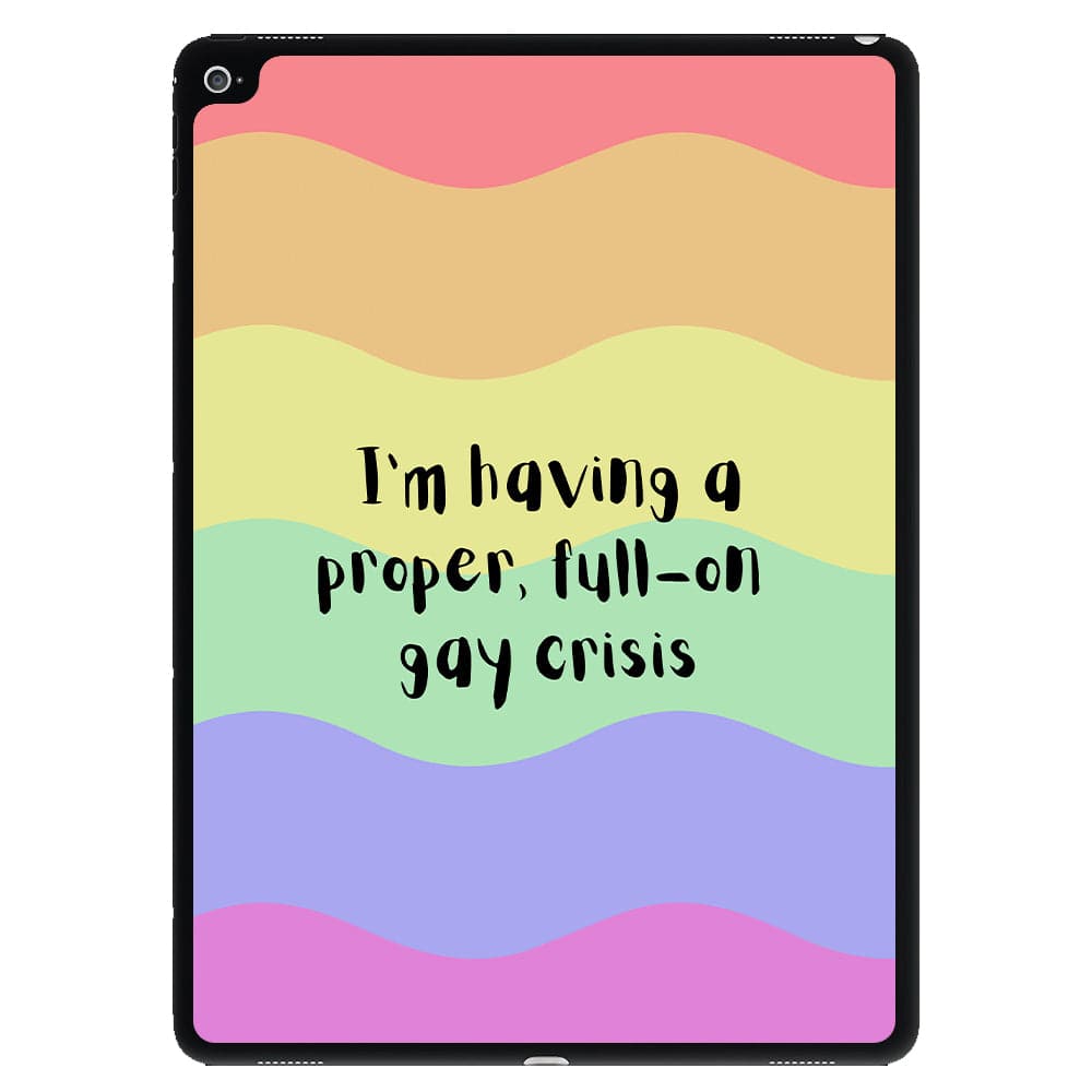 Gay Crisis - Heartstopper iPad Case