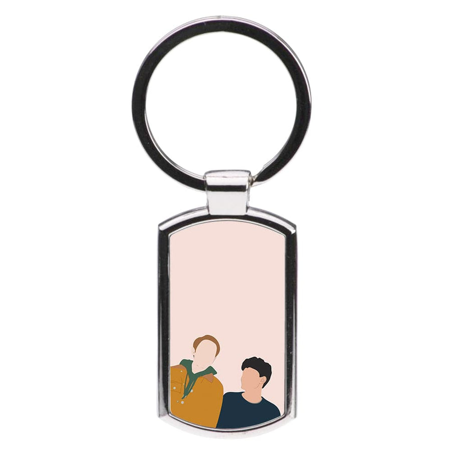 Nick And Charlie - Heartstopper Luxury Keyring