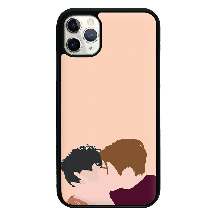 Nick And Charlie Kissing - Heartstopper Phone Case