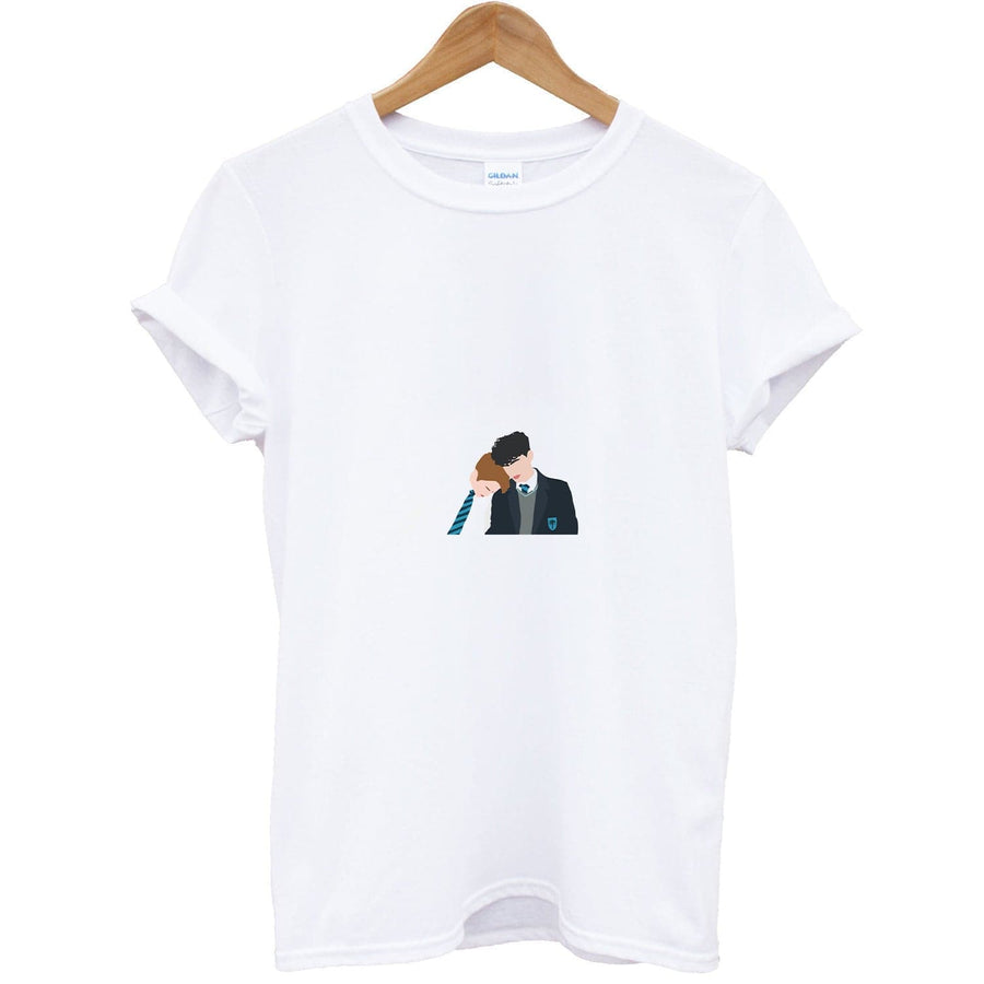Nick And Charlie School Clothes - Heartstopper T-Shirt