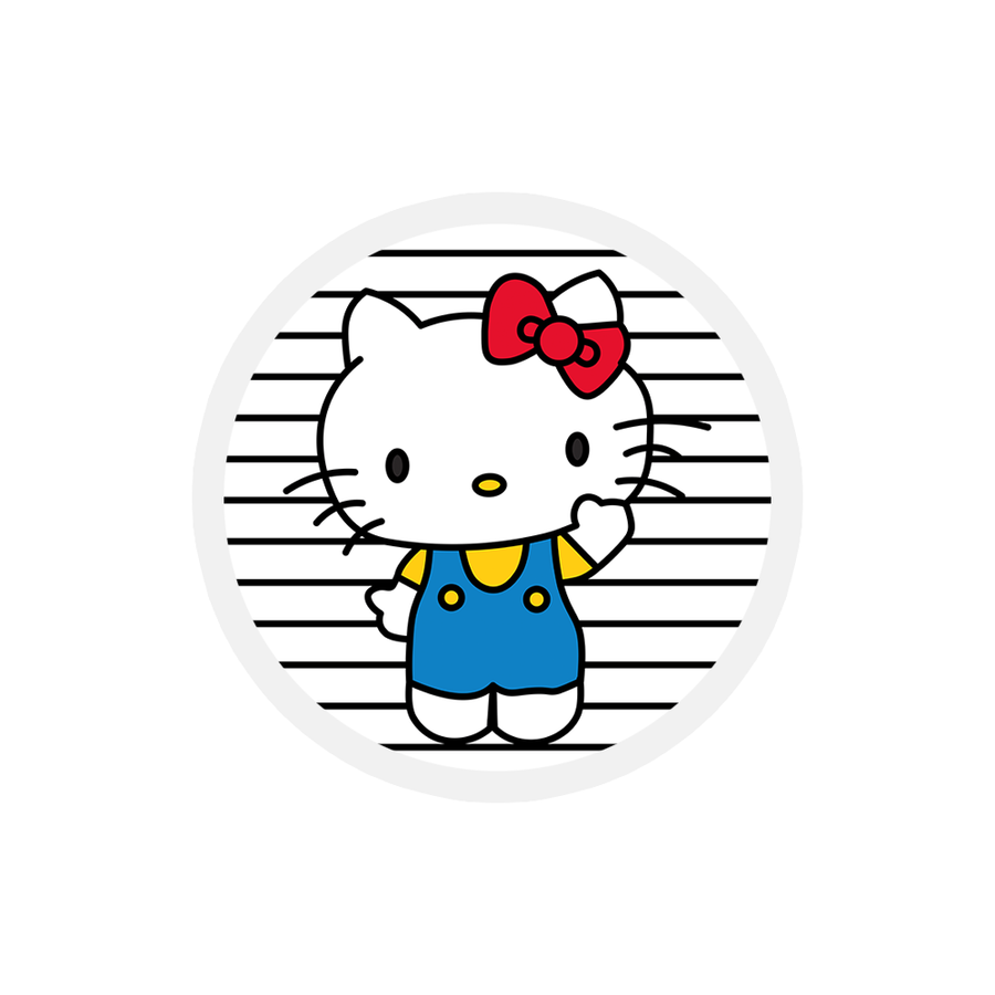 Hello Kitty - Red Bow Sticker