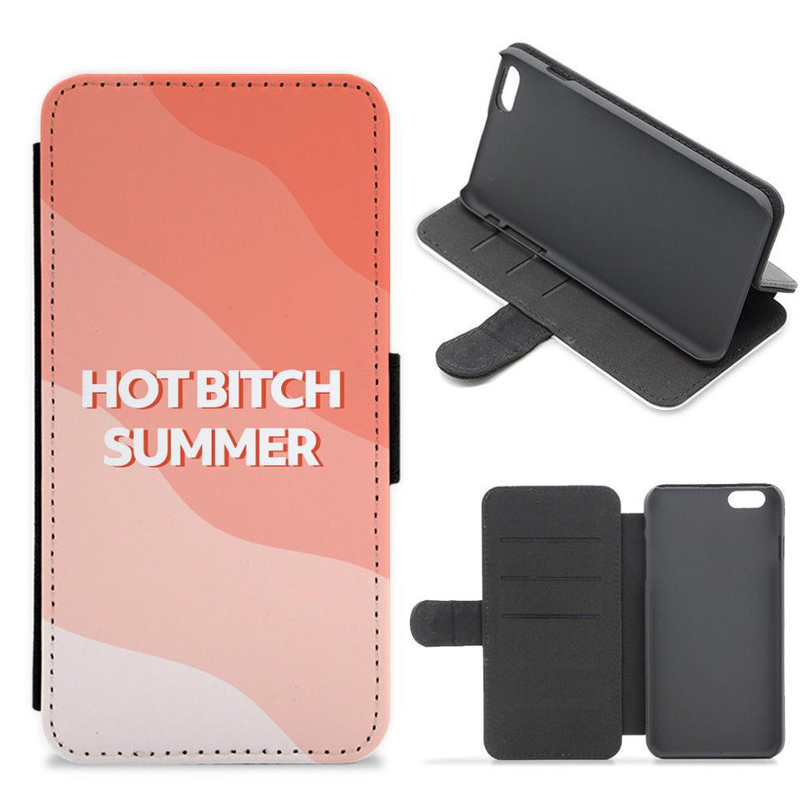 Hot Bitch Summer Flip / Wallet Phone Case