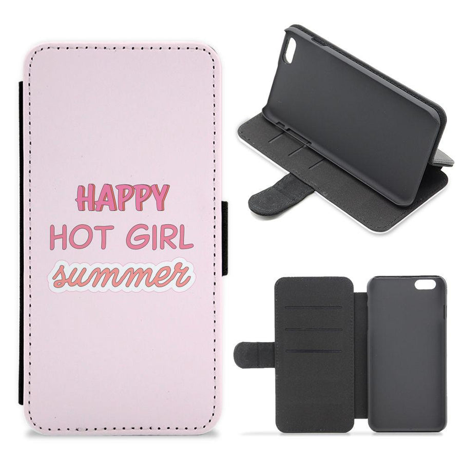 Happy Summer - Hot Girl Summer Flip / Wallet Phone Case