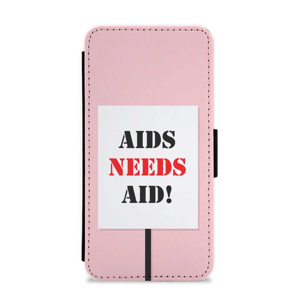 Aids Need Aid - It's A Sin Flip / Wallet Phone Case