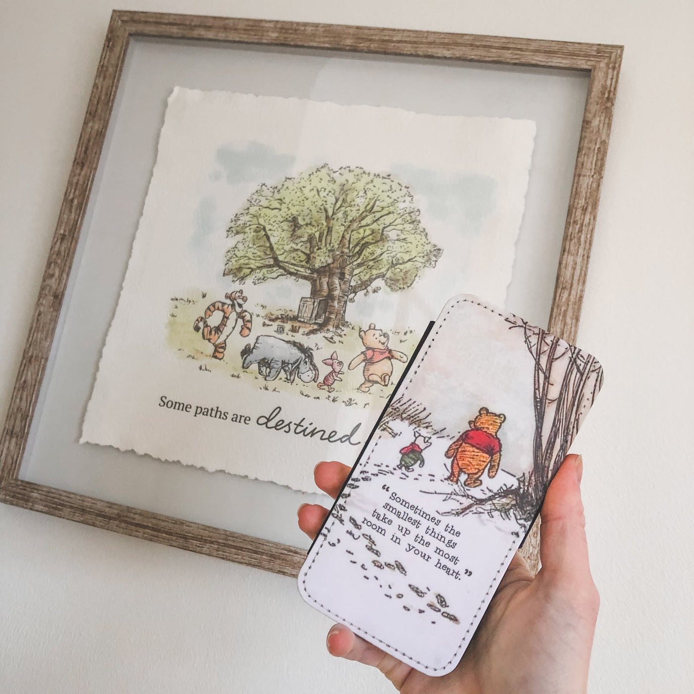 Sometimes The Smallest Things - Winnie The Pooh Flip Wallet Phone Case