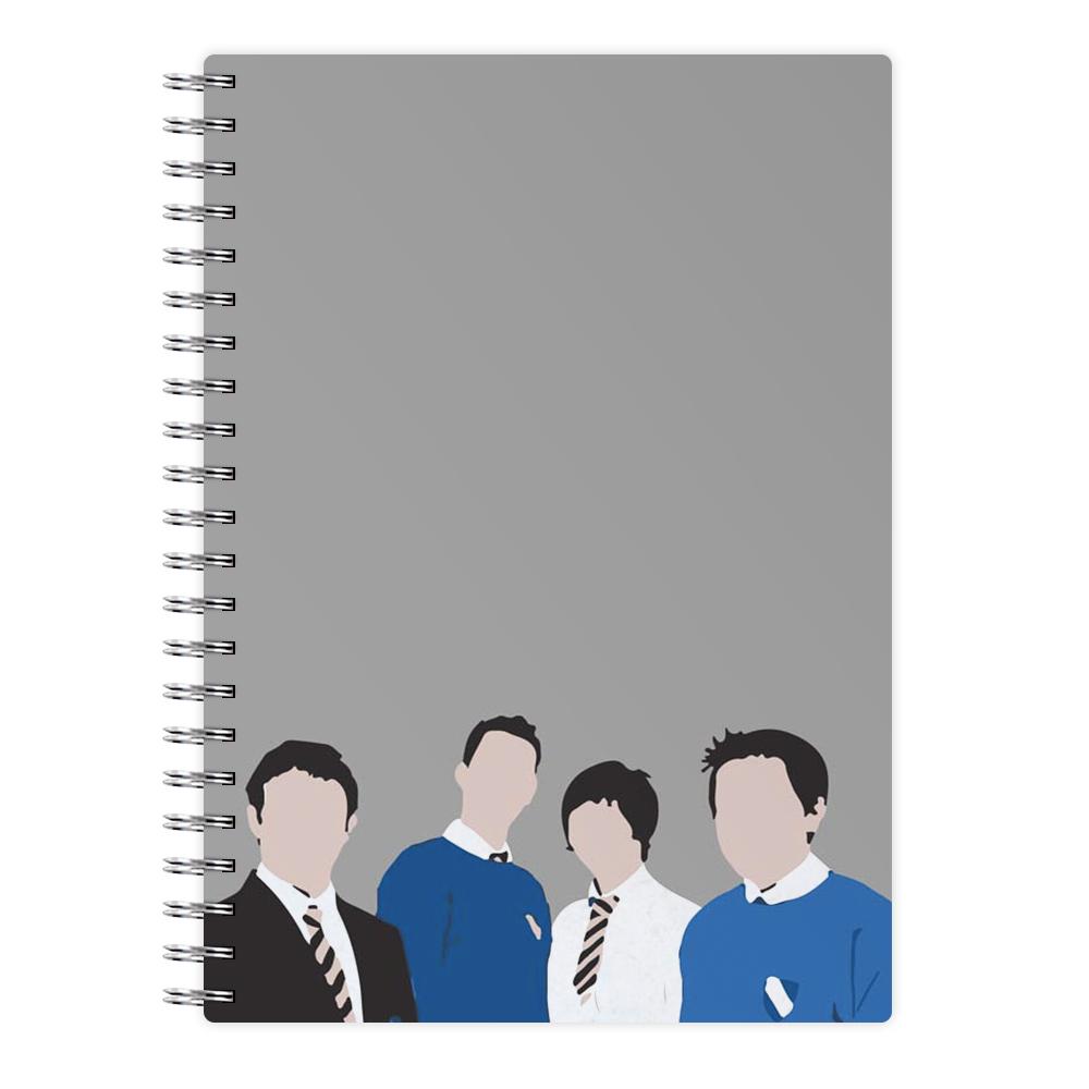 The Cartoon Inbetweeners Notebook - Fun Cases