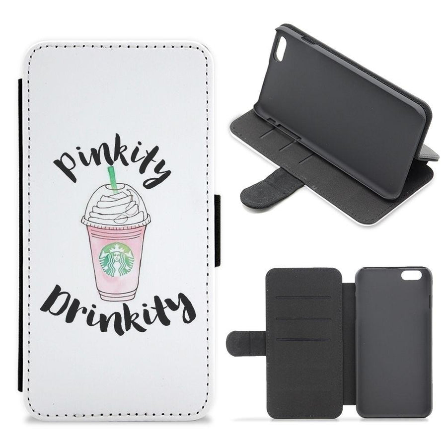 Pinkity Drinkity - James Charles Flip / Wallet Phone Case