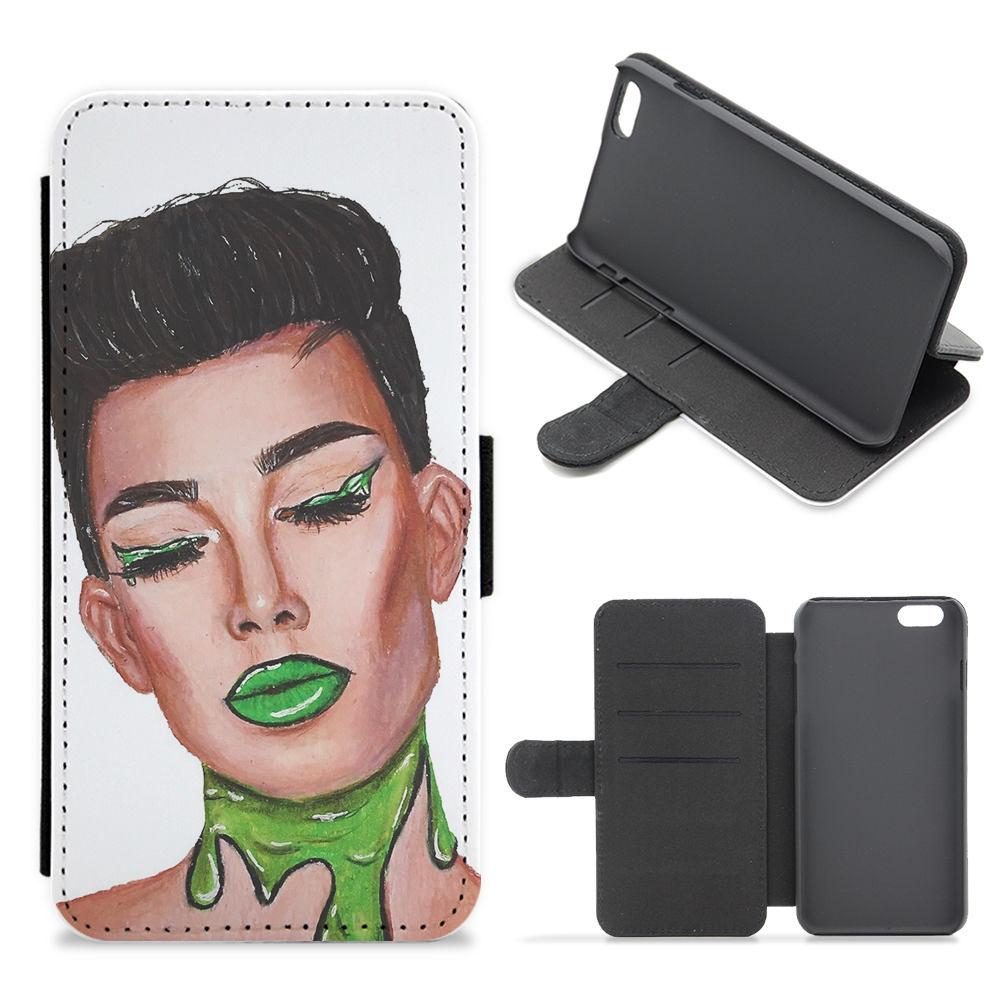 James Charles Slime Flip / Wallet Phone Case