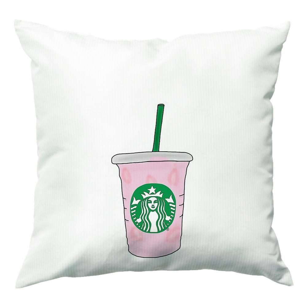 Starbuck Pinkity Drinkity - James Charles Cushion