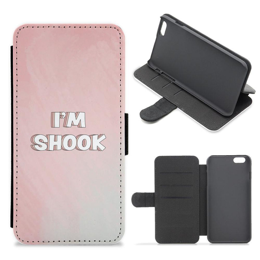 I'm Shook - James Charles Flip / Wallet Phone Case