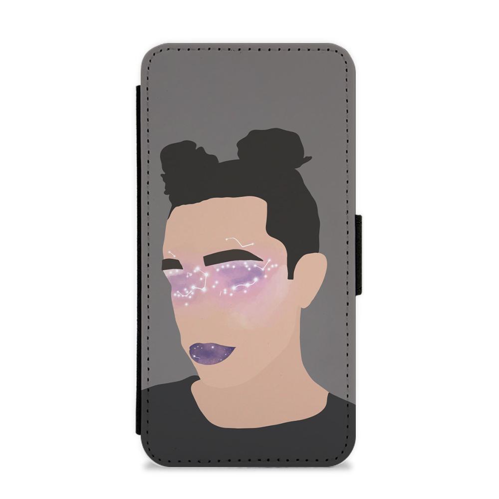 Starry Eyed - James Charles Flip / Wallet Phone Case