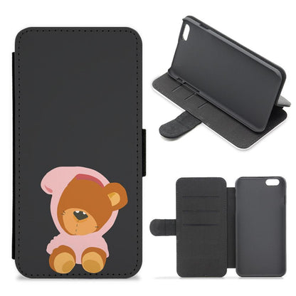 Teddy Bear Changes - Justin Flip / Wallet Phone Case