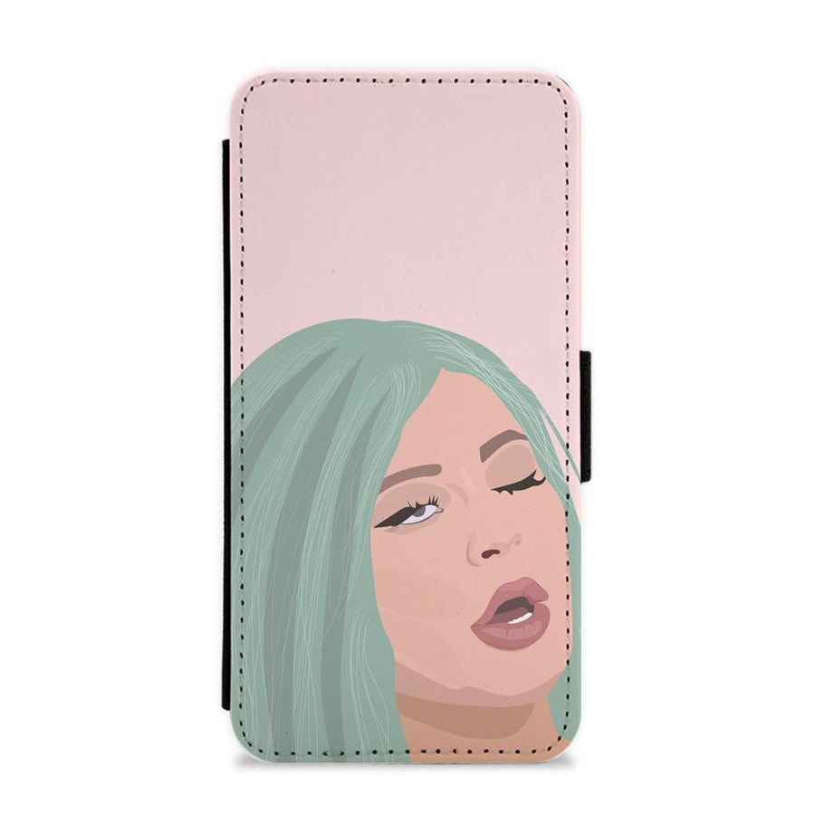 Kylie Jenner - Ready For My Close Up Flip / Wallet Phone Case
