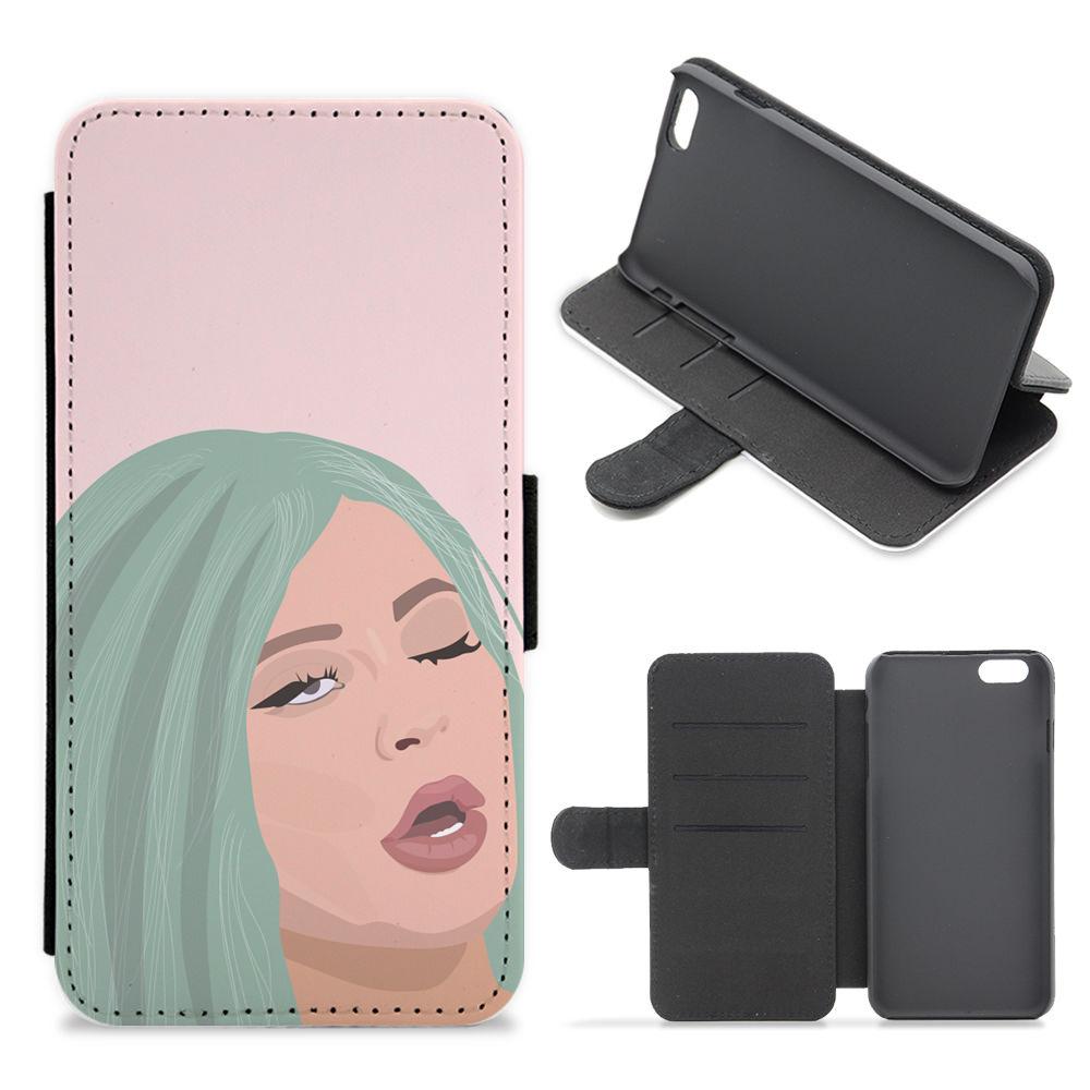 Kylie Jenner - Ready For My Close Up Flip / Wallet Phone Case