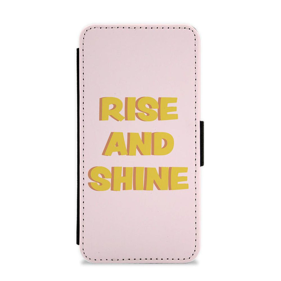 Rise And Shine - Kardashian Flip / Wallet Phone Case