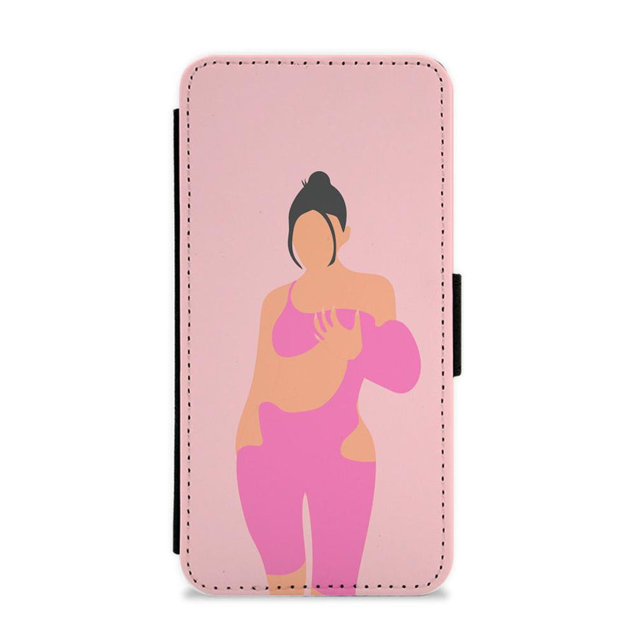 Pretty In Pink - Kylie Jenner Flip / Wallet Phone Case