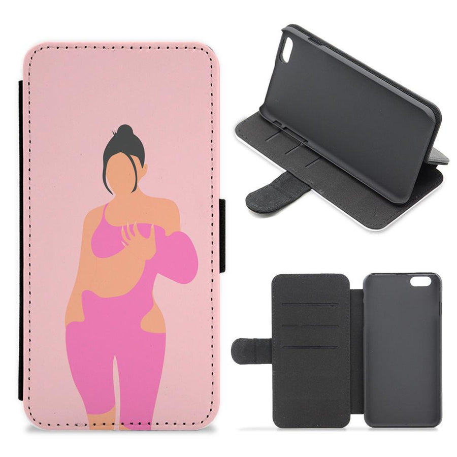 Pretty In Pink - Kylie Jenner Flip / Wallet Phone Case