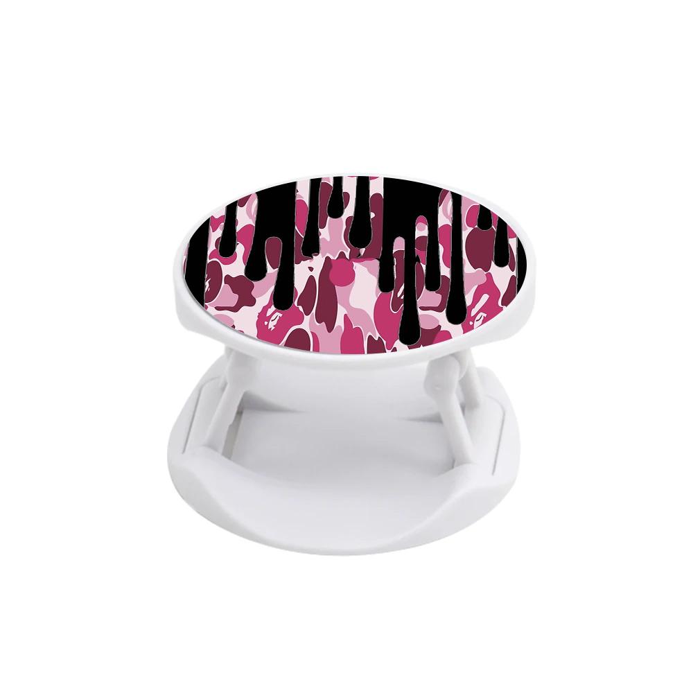 Kylie Jenner - Black & Pink Camo Dripping Cosmetics FunGrip