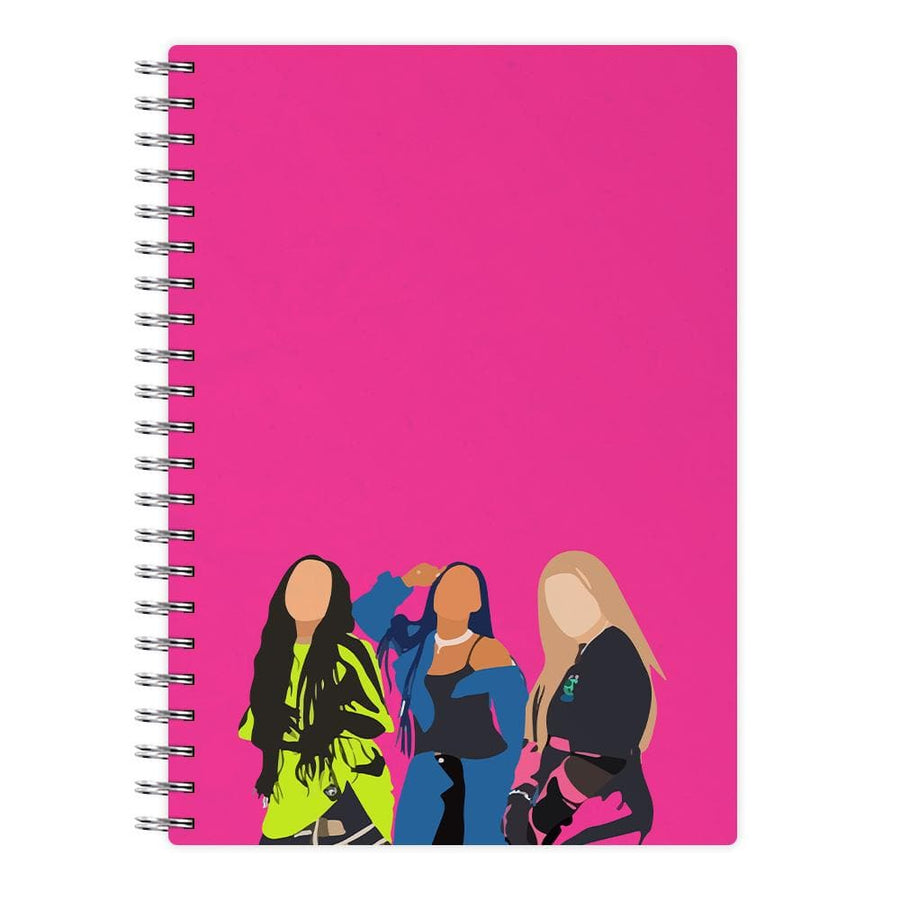 Faceless Little Mix Pose Notebook