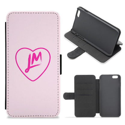 Little Mix Logo Pink Flip / Wallet Phone Case