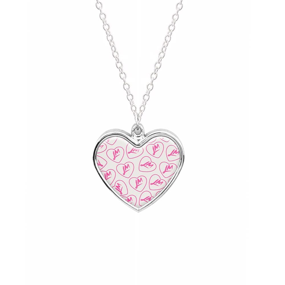 Pink Logo Pattern - Little Mix Necklace