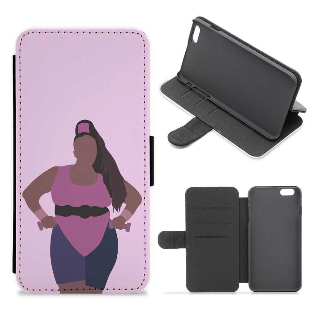 Gym Body - Lizzo  Flip / Wallet Phone Case