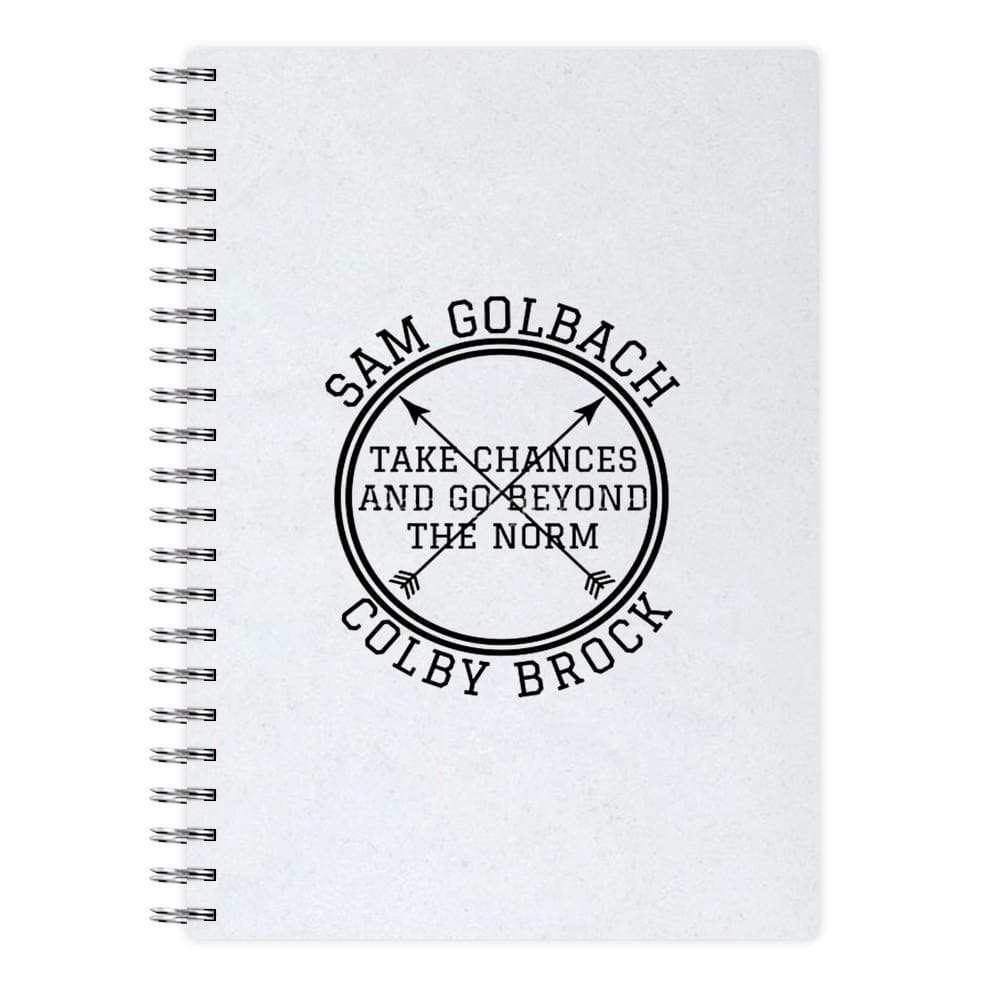 Sam and Colby Notebook - Fun Cases