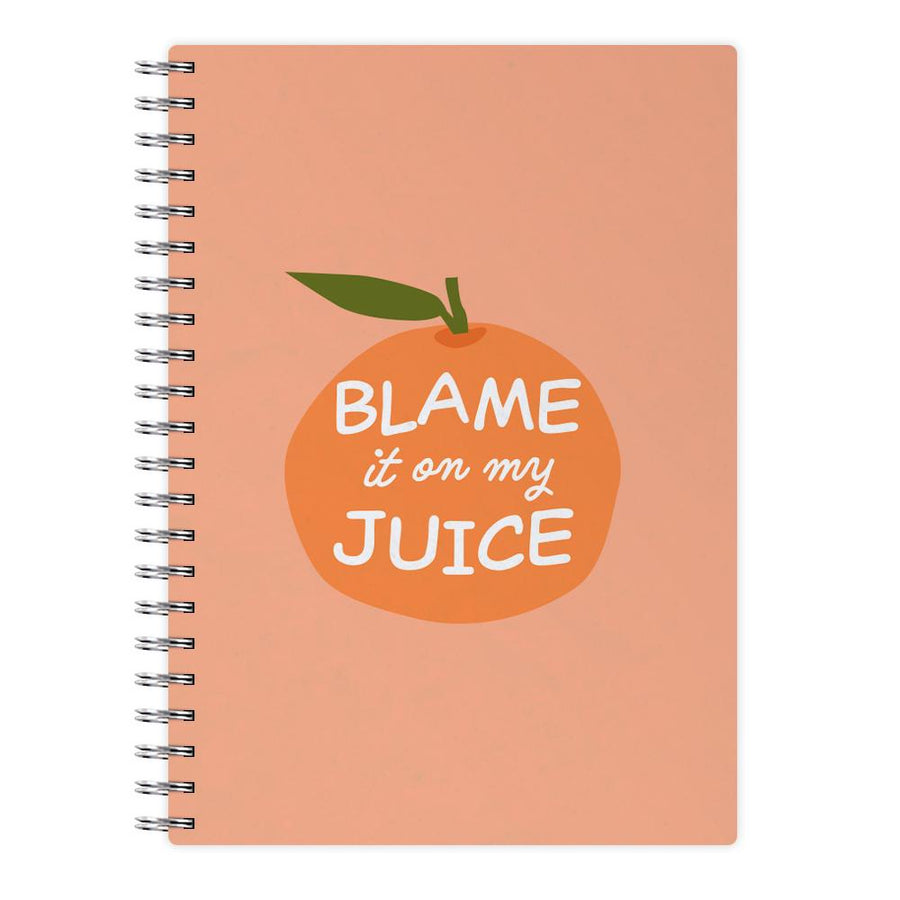 Blame It On My Juice - Lizzo Notebook
