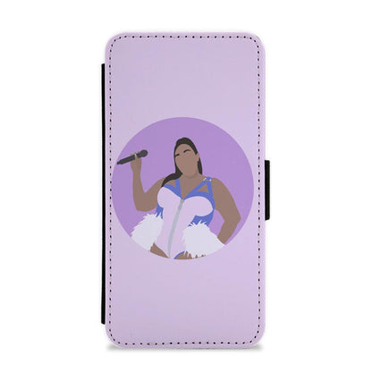 Singing Lizzo Flip / Wallet Phone Case