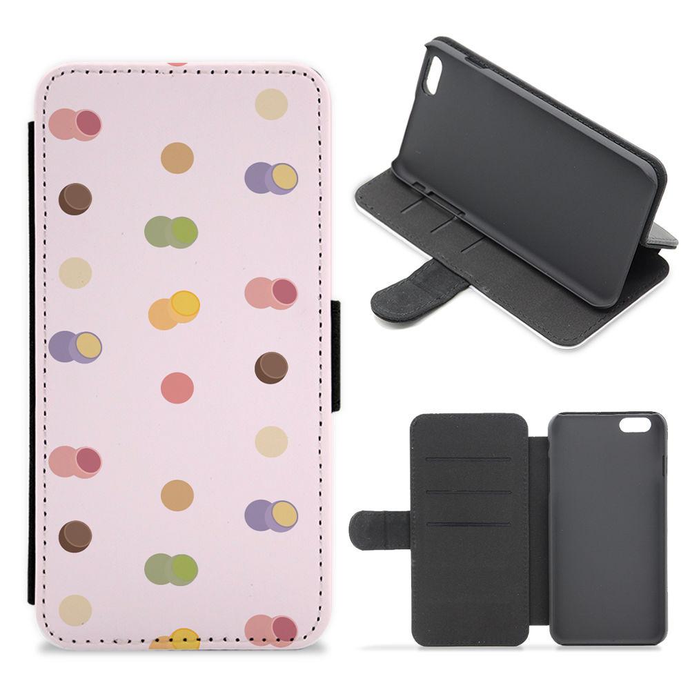 Mochi Balls Pattern Flip / Wallet Phone Case