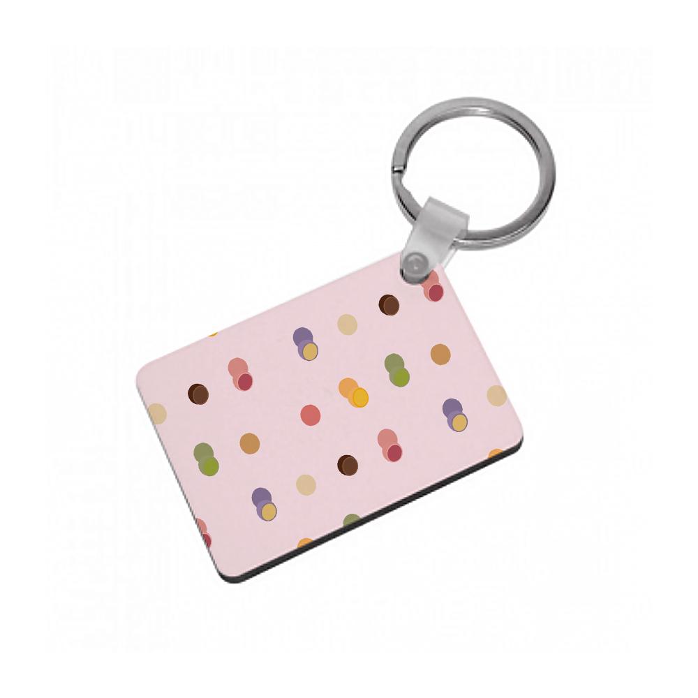 Mochi Balls Pattern Keyring