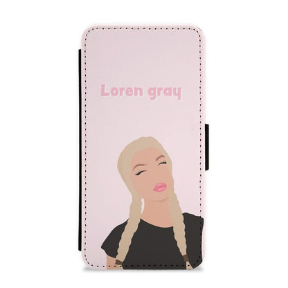 Loren Gray Cartoon Flip / Wallet Phone Case