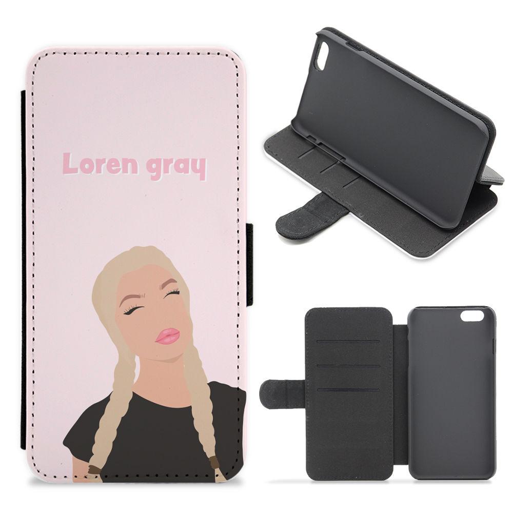 Loren Gray Cartoon Flip / Wallet Phone Case