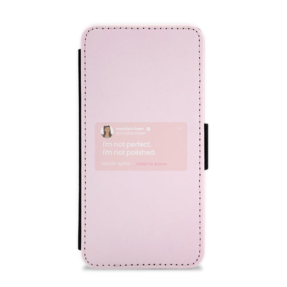 I'm Not Perfect - Maddison Beer Flip / Wallet Phone Case