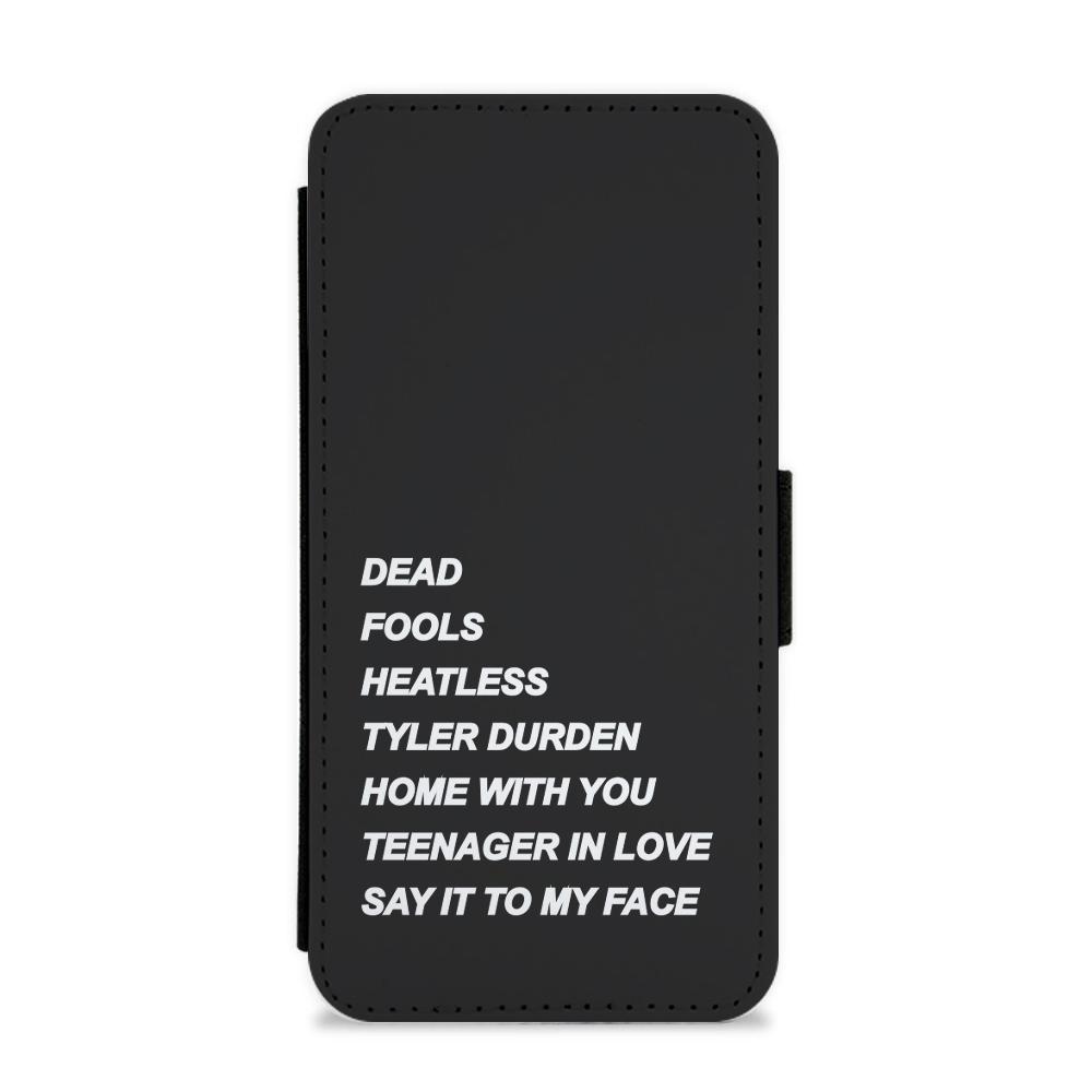 Dead Fools Heartless - Maddison Beer Flip / Wallet Phone Case