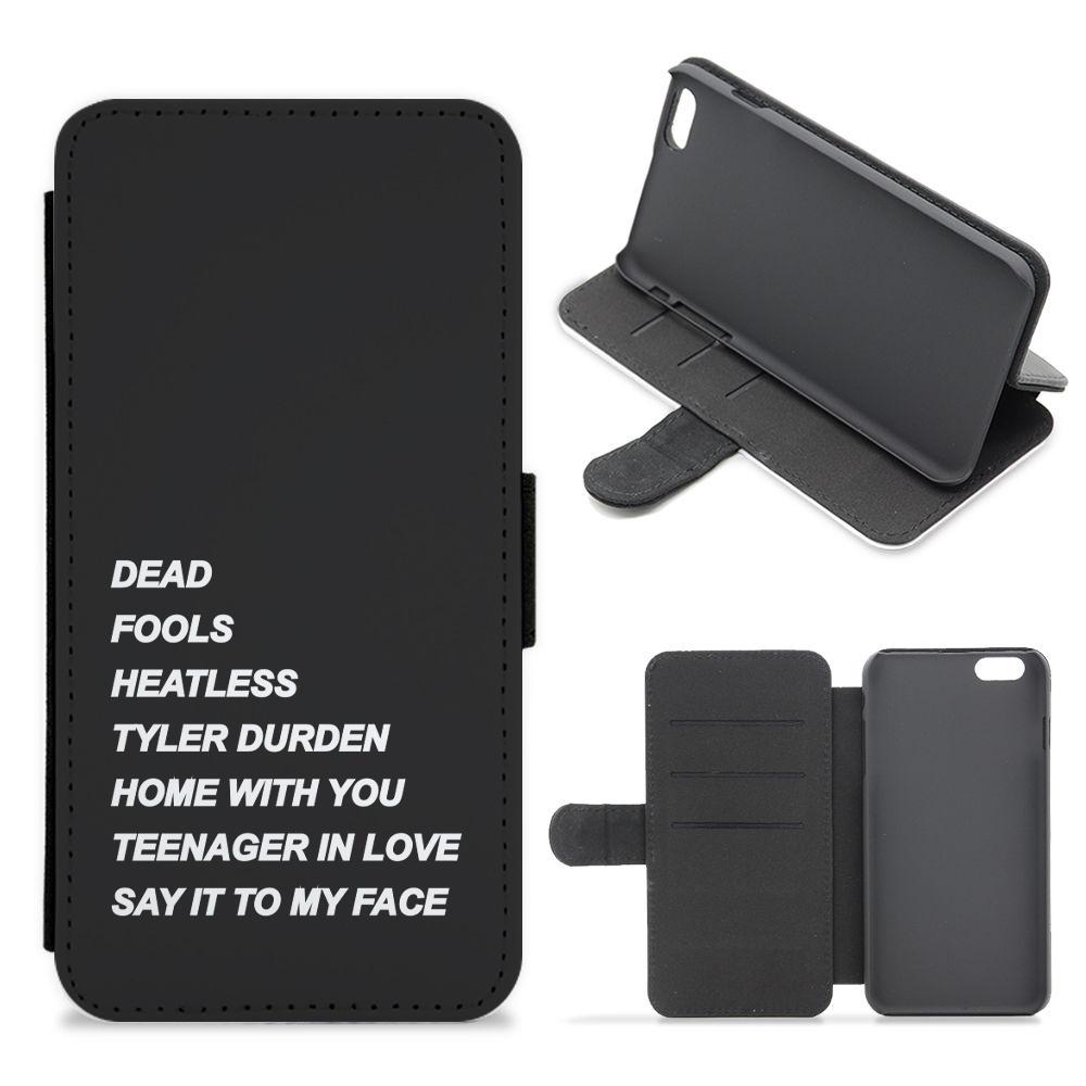 Dead Fools Heartless - Maddison Beer Flip / Wallet Phone Case