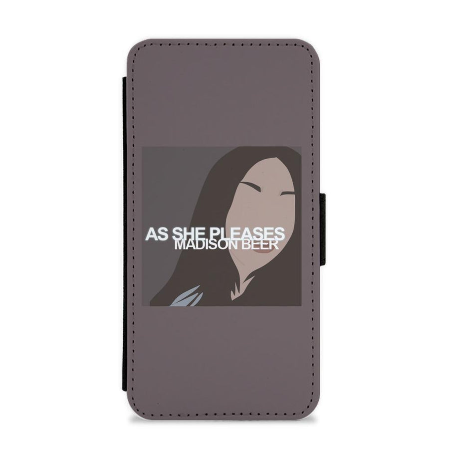 As She Pleases - Maddison Beer Flip / Wallet Phone Case