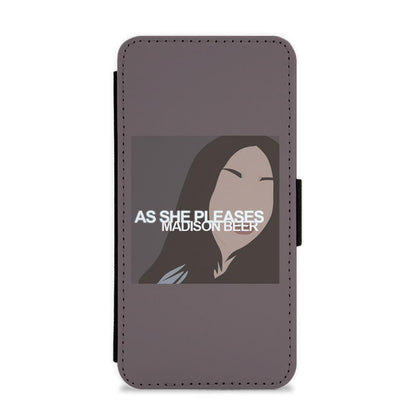 As She Pleases - Maddison Beer Flip / Wallet Phone Case