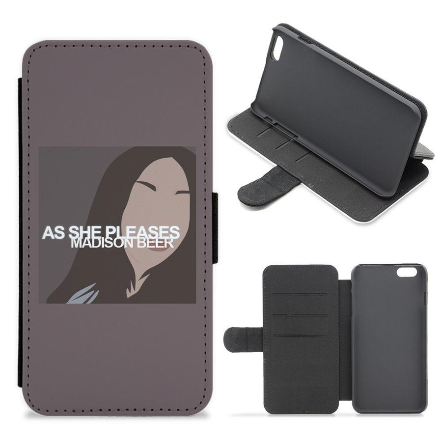 As She Pleases - Maddison Beer Flip / Wallet Phone Case