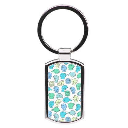 Manatee Party Luxury Keyring