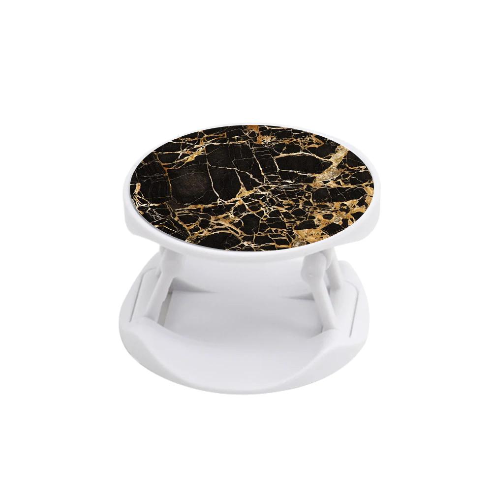 Black & Gold Marble Pattern FunGrip