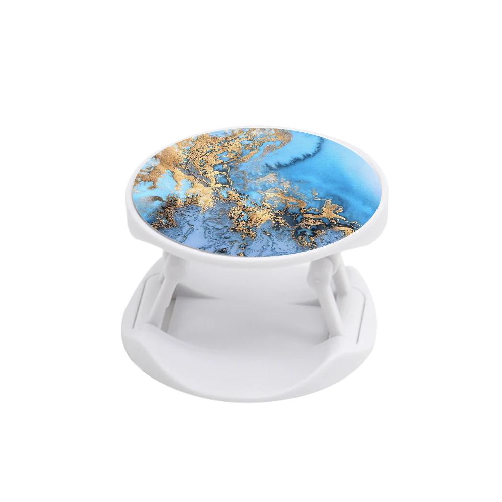 Sea Blue and Gold Marble FunGrip