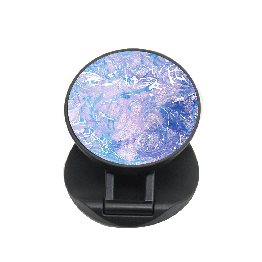 Sea Blue Swirly Marble FunGrip - Fun Cases