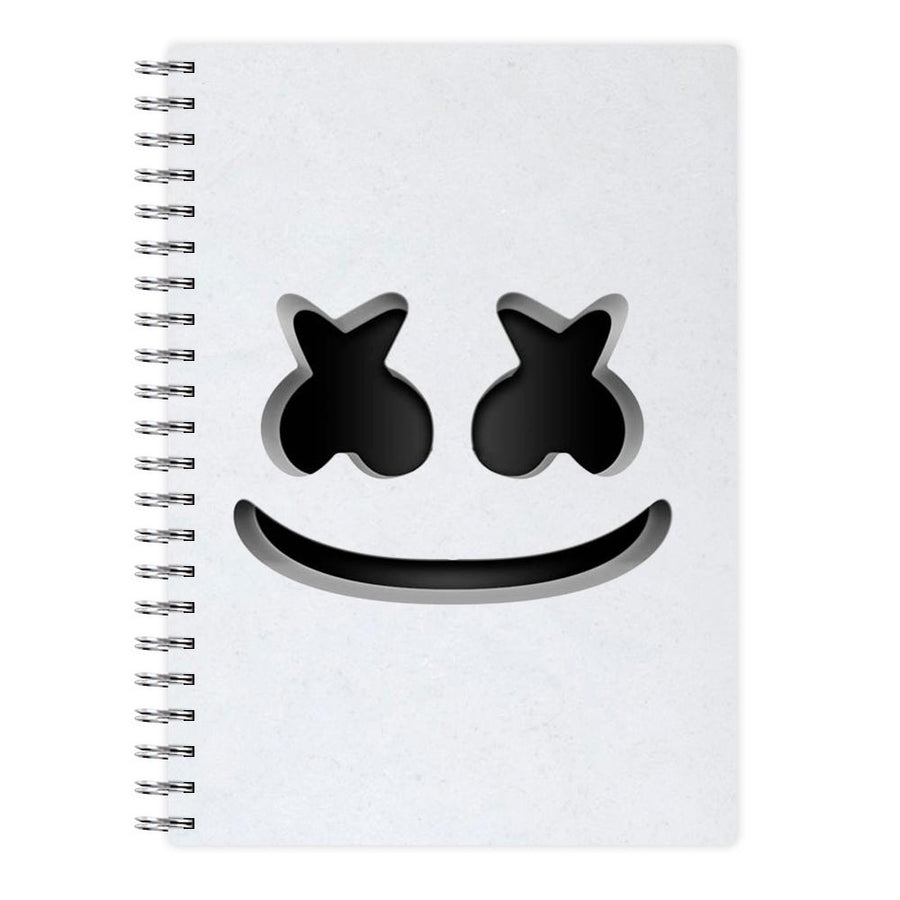 Marshmello Helmet Notebook - Fun Cases
