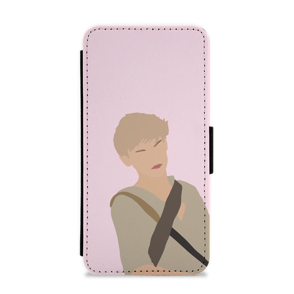 Newt Cartoon - Maze Runner Flip / Wallet Phone Case